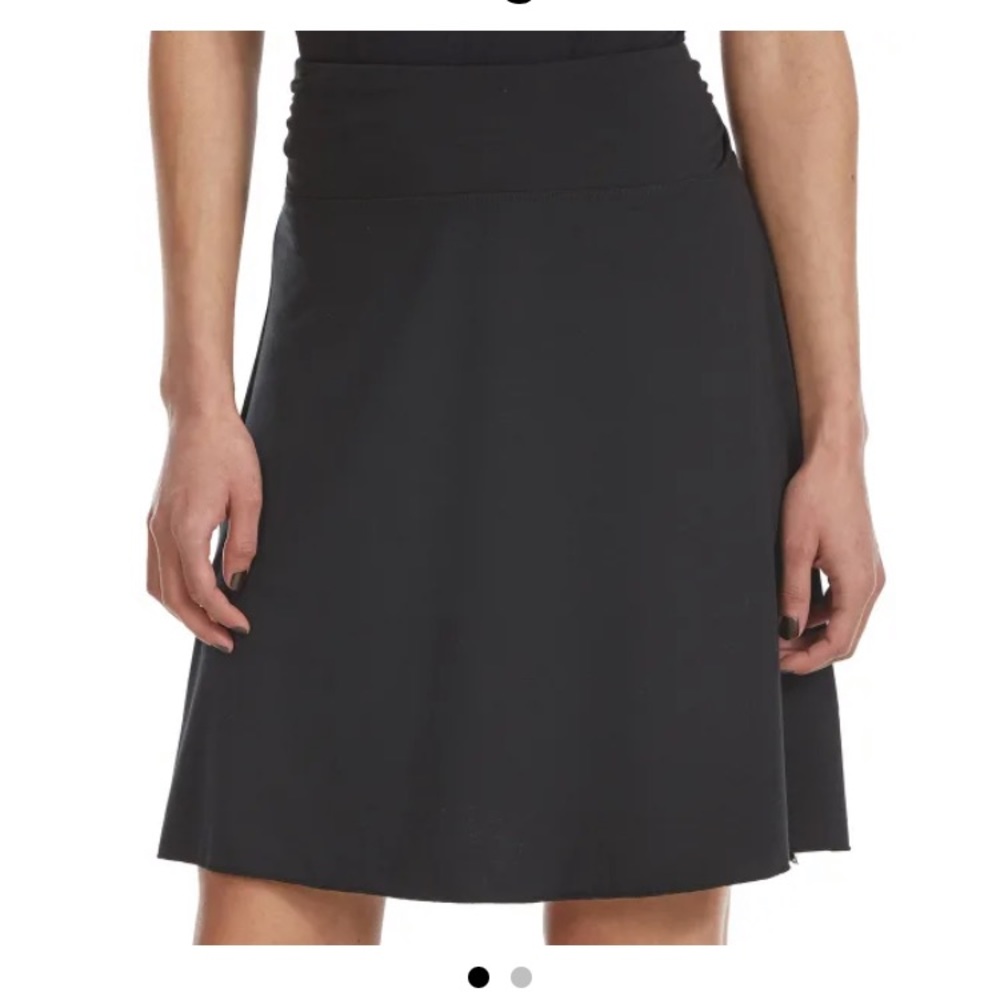 Mid-length Grey Circle Skirt by EMS